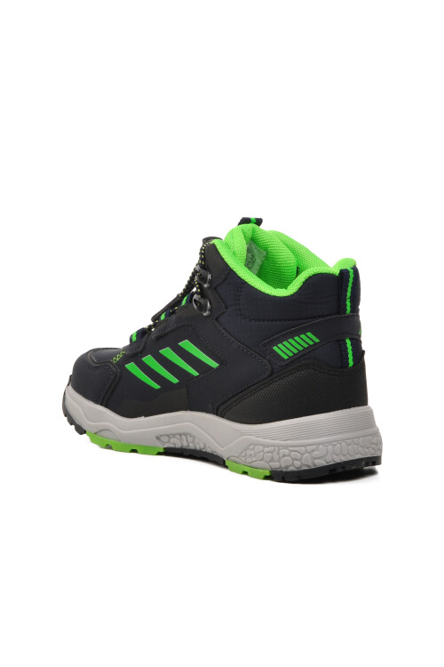 Lacivert-Fosfor Yeşil  Çocuk Outdoor Bot 1552 F