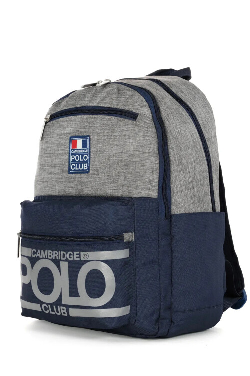 Cambridge Polo ClubNavy Blue Unisex Backpack CPO4016