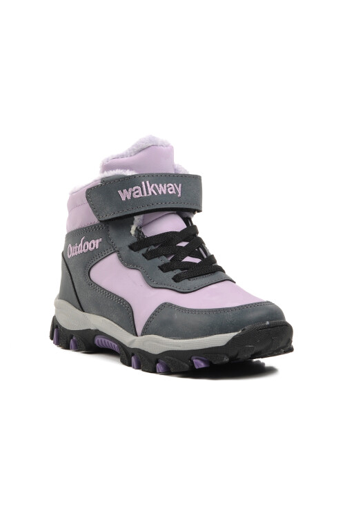 WalkwayLila Cırt Cırtlı Çocuk Outdoor Bot Leo F