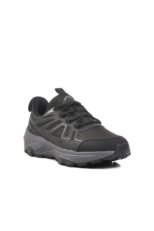 Black Textile Mens Sports Shoes 04880 M