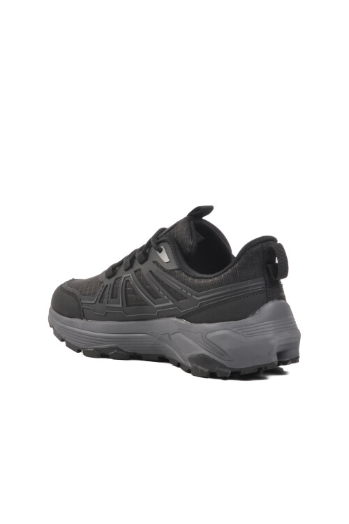 Black Textile Mens Sports Shoes 04880 M