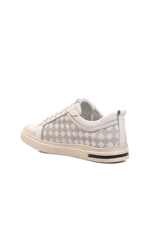 White Mens Sneakers 10206 M