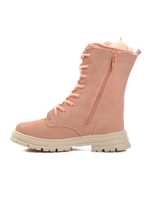 حذاء بيرلا F للبنات من الصوف البودرة