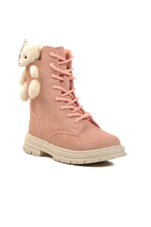 حذاء بيرلا F للبنات من الصوف البودرة