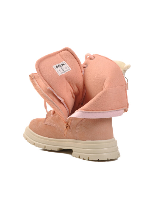 حذاء بيرلا F للبنات من الصوف البودرة