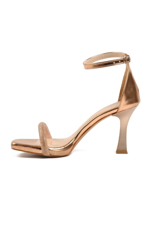 AyakmodRose Kırışık  Kadın Abiye Ayakkabı 290 Z