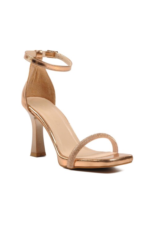 AyakmodRose Kırışık  Kadın Abiye Ayakkabı 290 Z