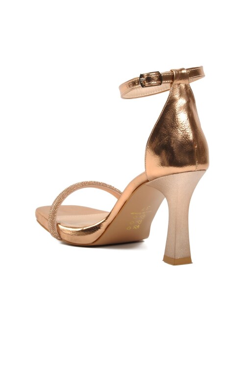 AyakmodRose Kırışık  Kadın Abiye Ayakkabı 290 Z