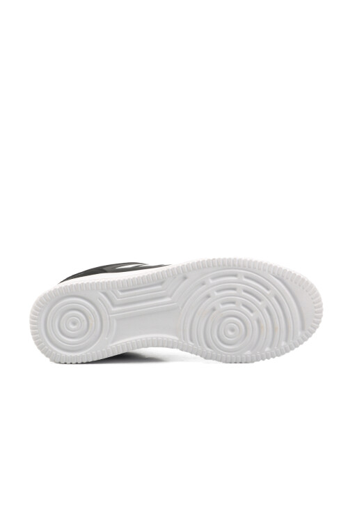 حذاء رياضي برباط للجنسين باللونين الأسود والأبيض 074 G