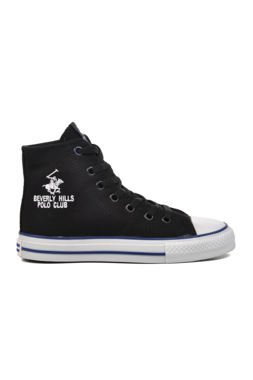 Beverly Hills Polo ClubBlack-White Unisex Hi Sneaker PO-30085 G
