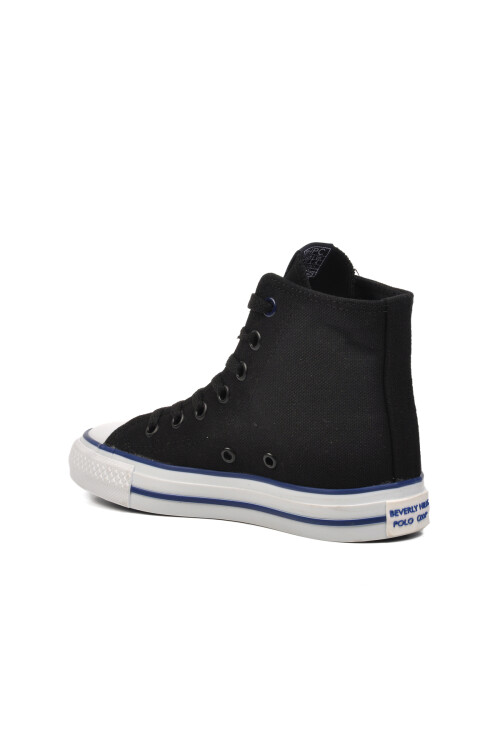 Beverly Hills Polo ClubBlack-White Unisex Hi Sneaker PO-30085 G