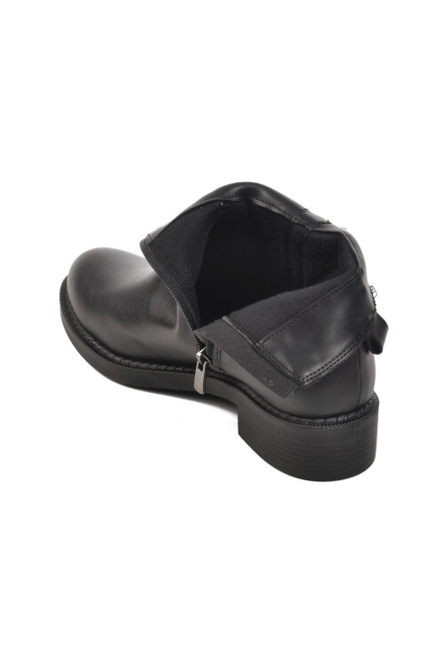 Siyah Cilt İçi Polarlı Kadın Bot 224554 Z