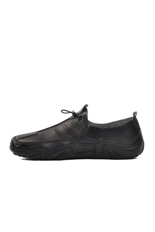 Black Mens Casual Shoes 324-2 M
