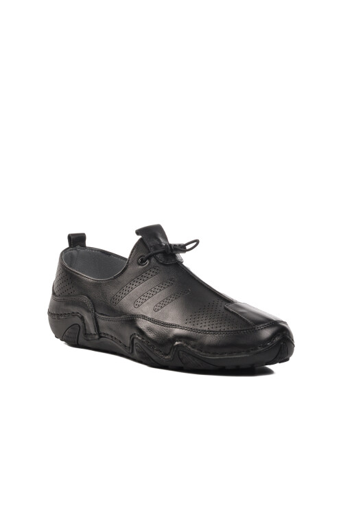 Black Mens Casual Shoes 324-2 M