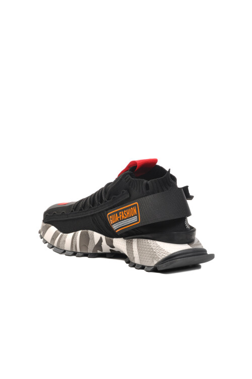 حذاء رياضي رجالي أسود من Anorak 23Y637 M