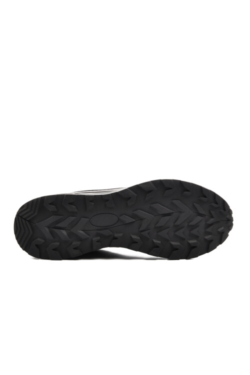 Black Polyester Blend Mens Sneakers BNI-11016 M