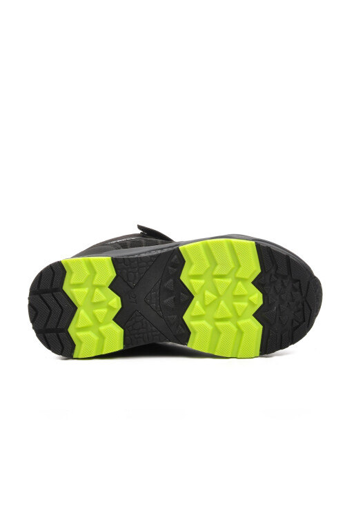Siyah-Fosfor Sarı  Çocuk Outdoor Bot 1391 P