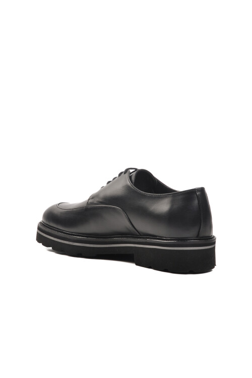 Black Genuine Leather Mens Classic Shoes Premium 2873 M