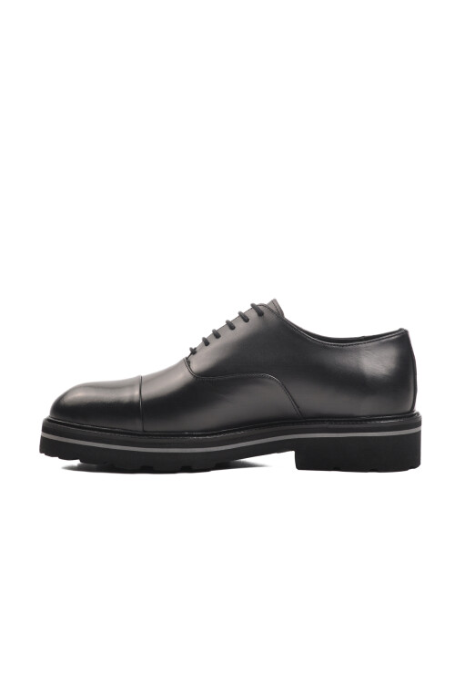 Black Genuine Leather Mens Classic Shoes Premium 2874 M