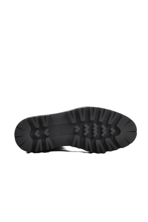 Black Genuine Leather Mens Boots Premium 40010 M