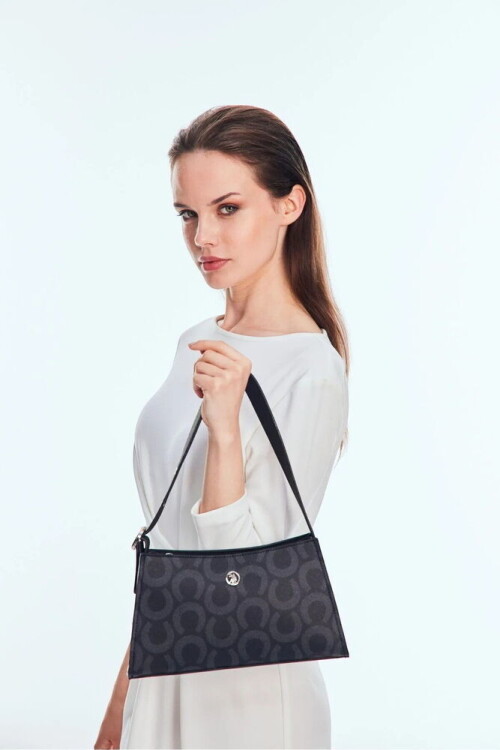 Black Womens Shoulder and Handbag US24584