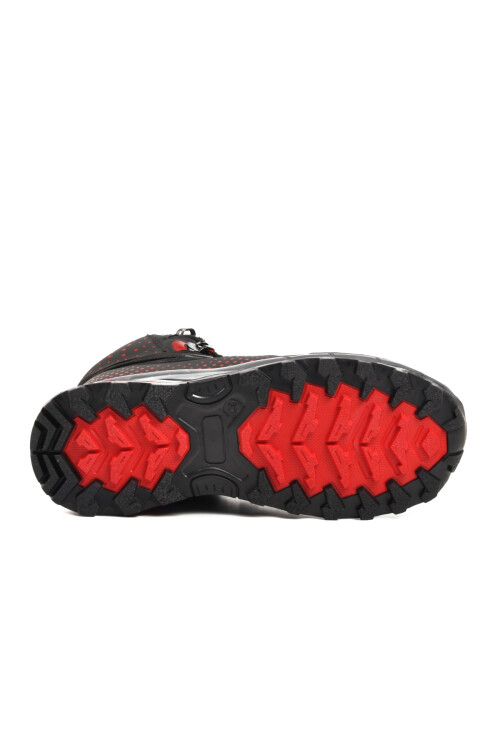 Black-Red Kids Outdoor Boots Kaleo F