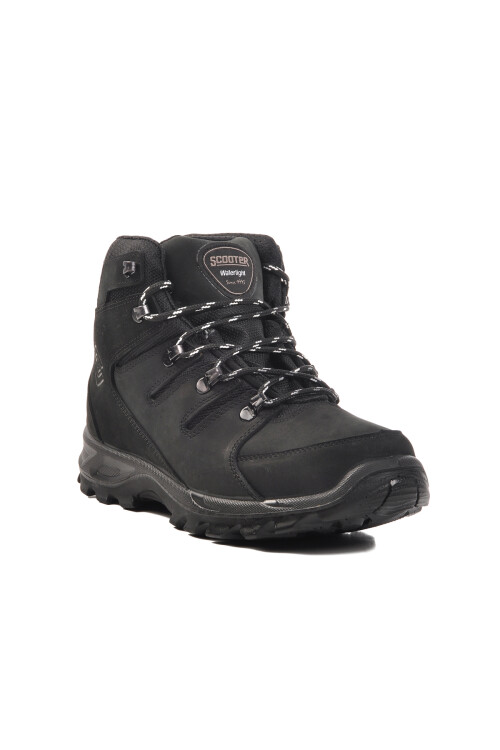 scooterBlack Nubuck Waterproof Men's Outdoor Boots M5558 M