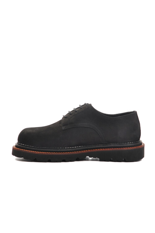 Black Nubuck Genuine Leather Mens Classic Shoes Premium 2130 M