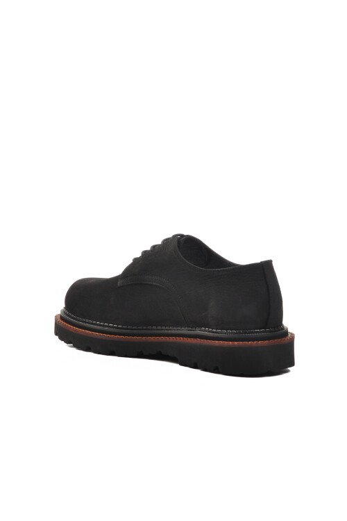 Black Nubuck Genuine Leather Mens Classic Shoes Premium 2130 M