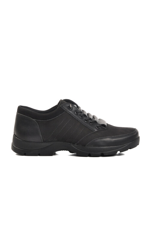 Black Nubuck Mens Casual Shoes 527102 M
