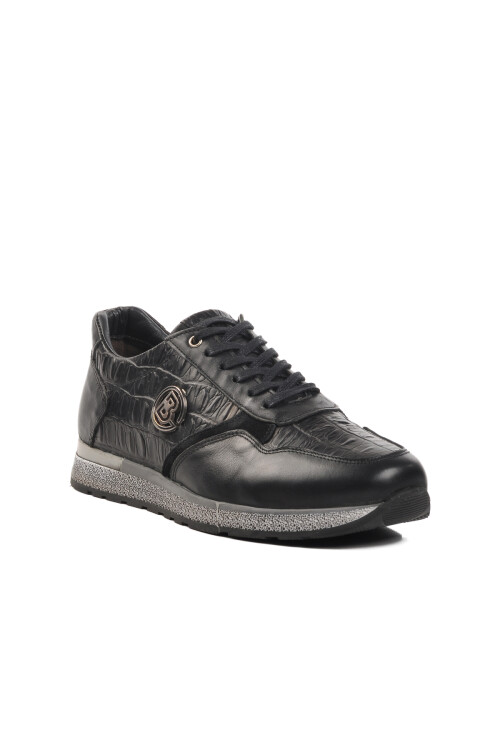 Black Mens Casual Shoes 556S04 M