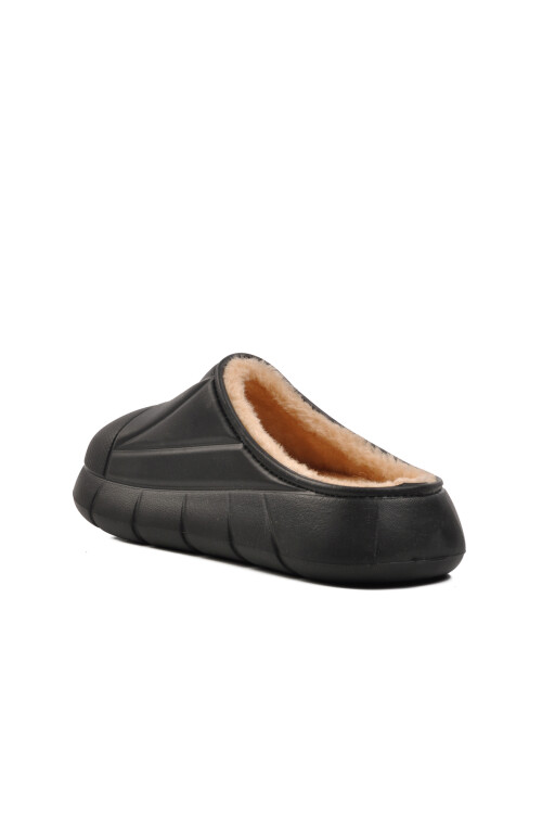 ايكمودنعال نسائية مبطنة بالفرو الأسود 712 Z