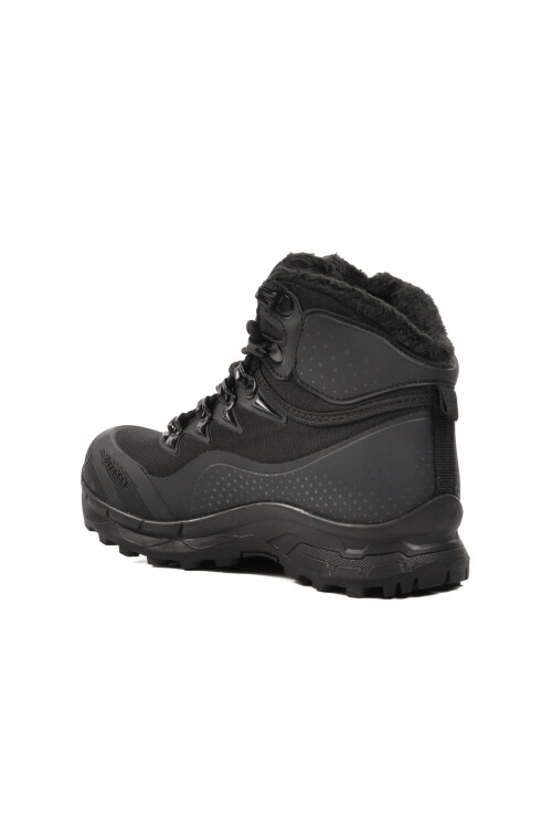walkwayBlack-Black Kids Outdoor Boots Kaleo F