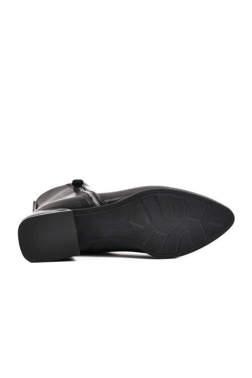 Siyah Fermuarlı Kadın Bot 248036 Z