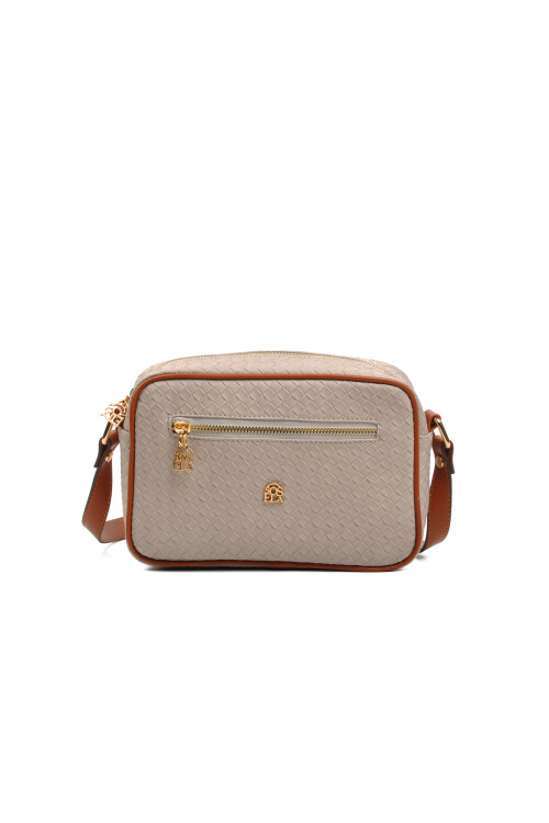 Light Gray Womens Shoulder Bag 67-7154 Bag