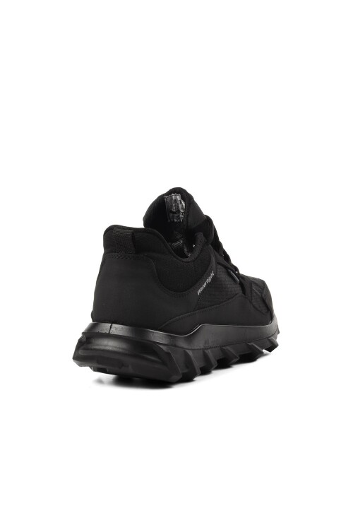 حذاء رجالي خارجي مقاوم للماء من القماش باللون الأسود M7201 M