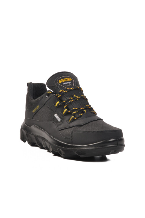 Textile Black-Yellow Waterproof Mens Outdoor Shoes M7201 M