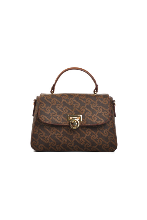 حقيبة كتف نسائية باللون البني الفاتح US24102