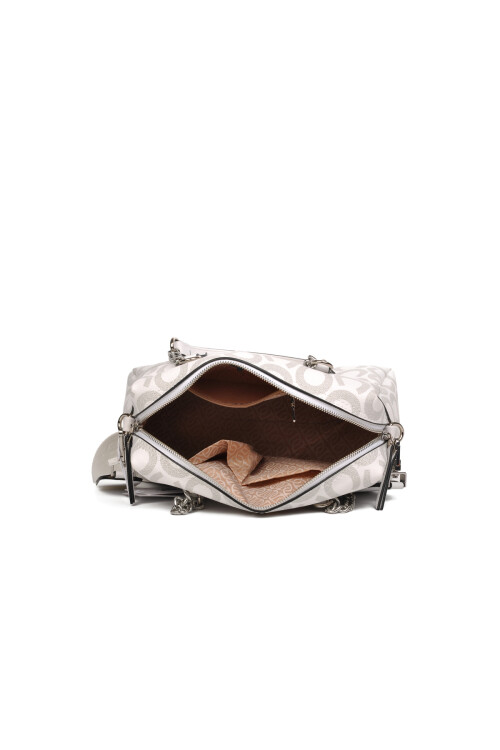 White-Gray Womens Shoulder Bag US24203