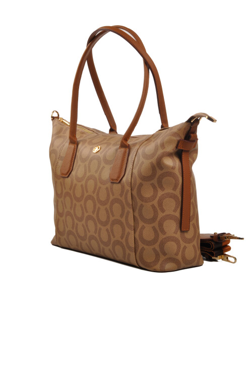US Polo Dark Beige Womens Shoulder Bag US24210