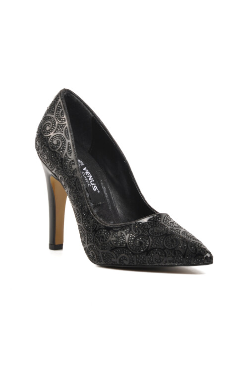 Black Womens Evening Shoes 22240315 Z