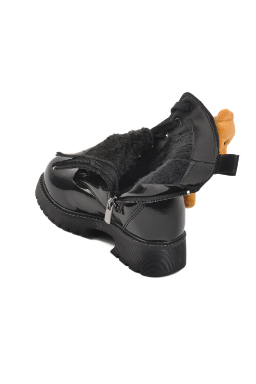 WalkwaySiyah İçi Kürklü Kız Çocuk Bot Pegasi P