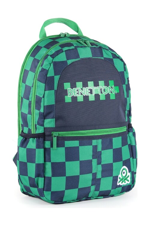 Yeşil-Lacivert Unisex Sırt Çantası 03773