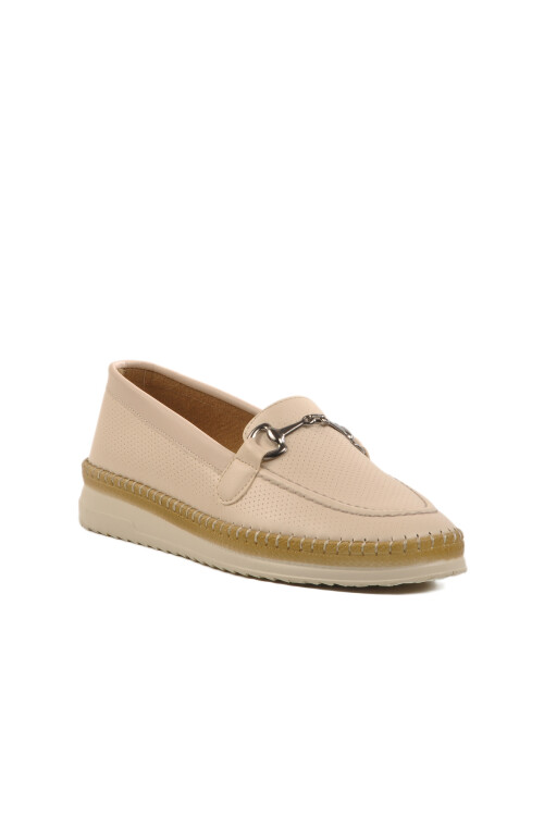 Beige Lightweight Womens Casual Shoes 651562 Z