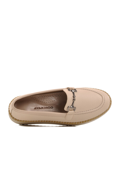 Beige Lightweight Womens Casual Shoes 651562 Z