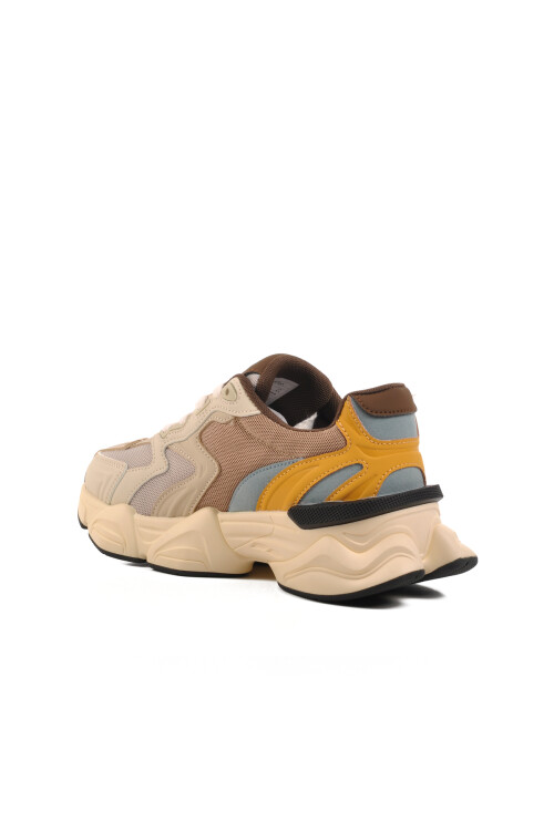 Beige-Khaki Memory Foam Womens Sneakers BN-11121 G