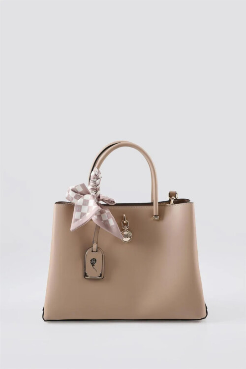 Bej Kadın El ve Omuz Çantası 17631