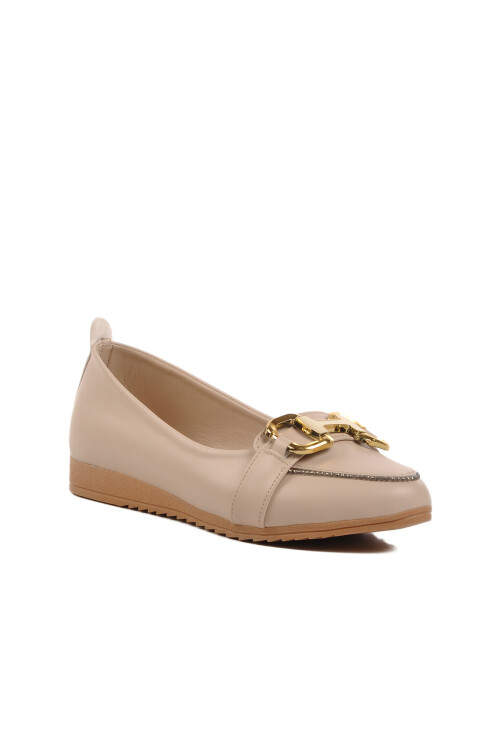 Beige Light Womens Ballerinas 209102 Z