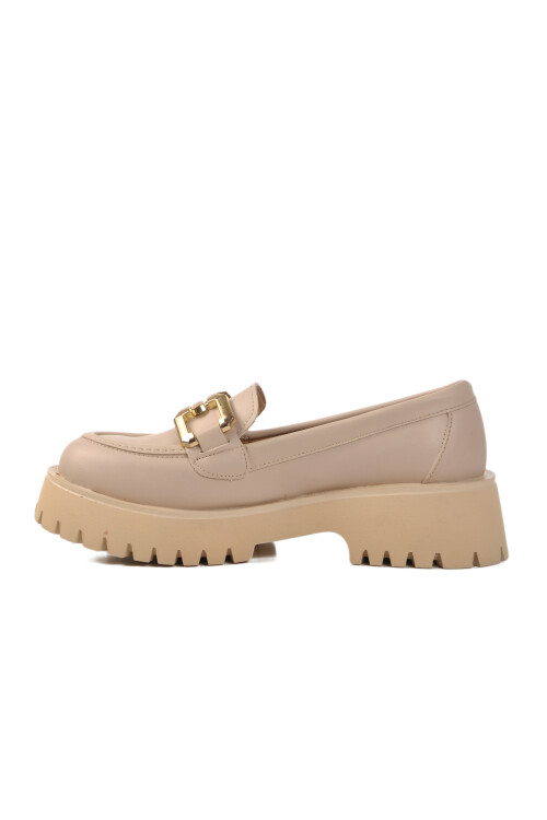 Beige Womens Casual Shoes 572397 Z