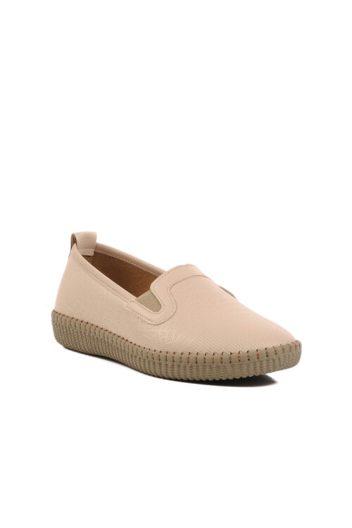Beige Lightweight Womens Casual Shoes 651567 Z